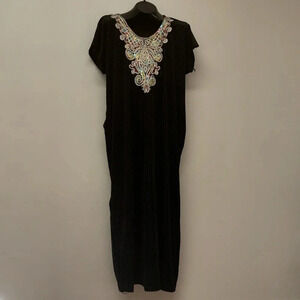 Vintage style  velvet Sunday V neck rhinestone Bou Bou romper